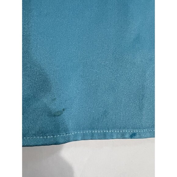 Keiser Clark Silk Pajama Top in Blue - Picture 2 of 5